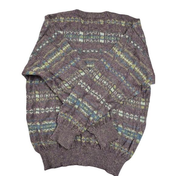 VTG 90s JP Tilford for Harry Rosen 100% Alpaca Mens Sweater Sz S - Picture 4 of 5